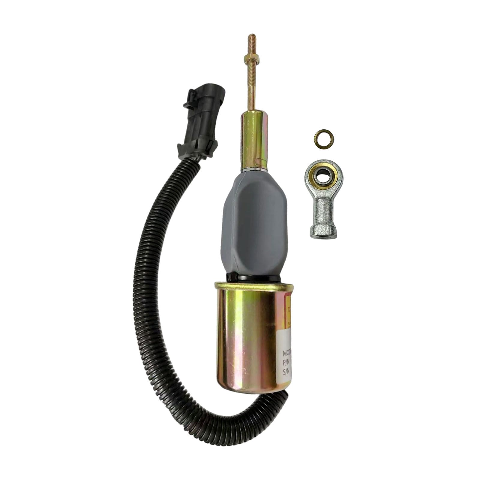 82850507 12V Fuel Shutoff Solenoid Suitable for Ford for New Holland 8670 8670A 8770 8770A 8870 8870A 8970 8970A