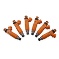 6PCS Fuel Injectors 1955003170 MD332733 Fits for Mitsubishi for Montero for Sport 3.0L 6G72 1998-2003