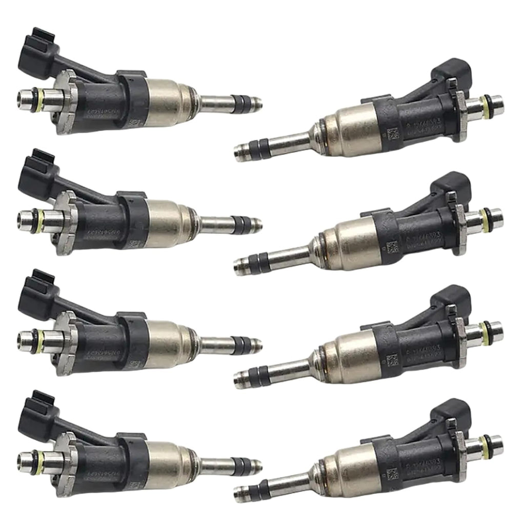 Sgaorcpas 8Pcs New Fuel Injector 12668393 Compatible with 2015-2018 Cadillac Escalade, GMC Yukon XL 6.2L V8, 2014-2018 GMC Sierra 1500 6.2L V8, 2014-2018 Chevrolet Corvette