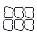 6PCS Valve Cover Gasket Set 3930906 3902666 Compatible for Cummins 4BT 3.9L 6BT 5.9L Engine 12V