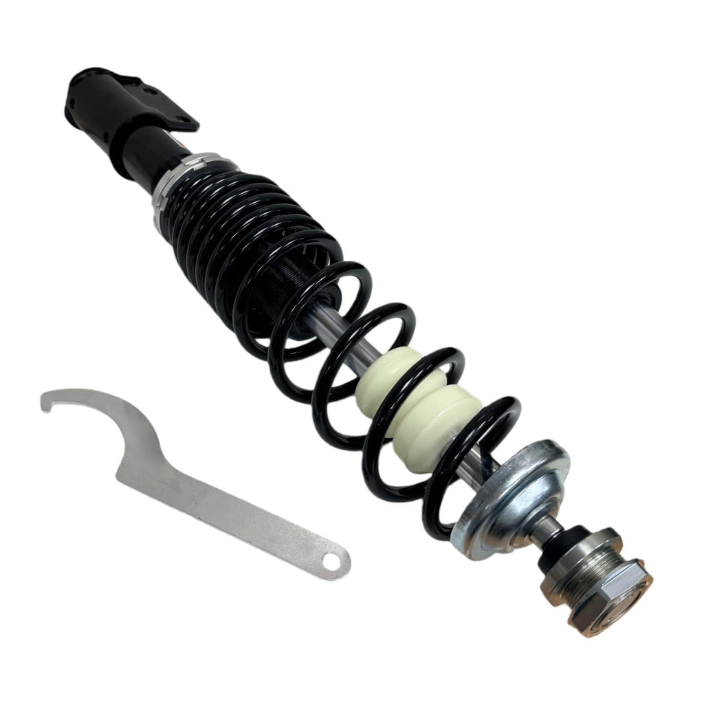 2pcs 706200661 Front Left Right Shocks Absorber Monotube Shocks Set Compatible with 2007 2008 2009 Can-Am Outlander 500 MAX 500 Gas-Powered Dual-Rate Black Springs ATV