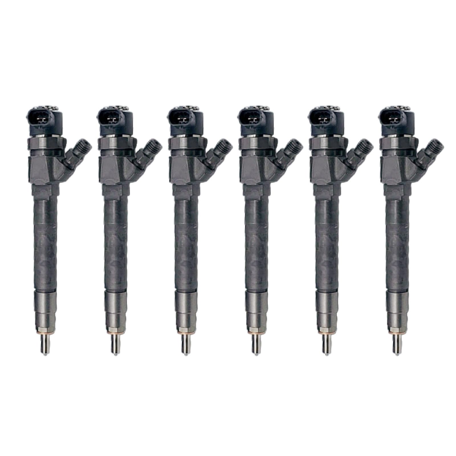 6PCS 0445110424 Diesel Common Rail Fuel Injector Fits for Chevrolet Fits for GMC Fits for OPEL 2.8 Replace parts