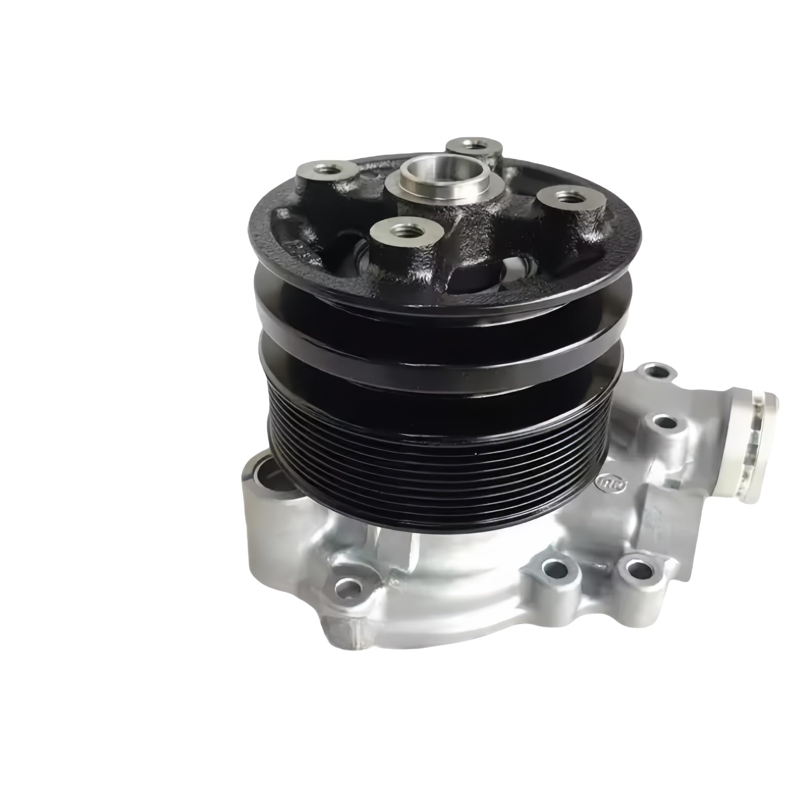 Water Pump 8-98042848-2 1-87310835-0 8-98042-848-2 Replacement for Isuzu 6HK1 1873109740 Pulley Using 9PK Cooling Belt FSR FVR Euro 3 Standard Aluminum Cover