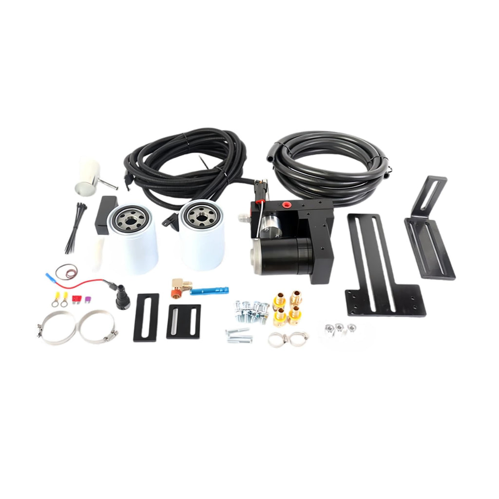 165GPH TSC10165G Diesel Fuel Lift Pump System Kit Fits for 2001-2010 Chevy Diesel 6.6L V8 Replace parts