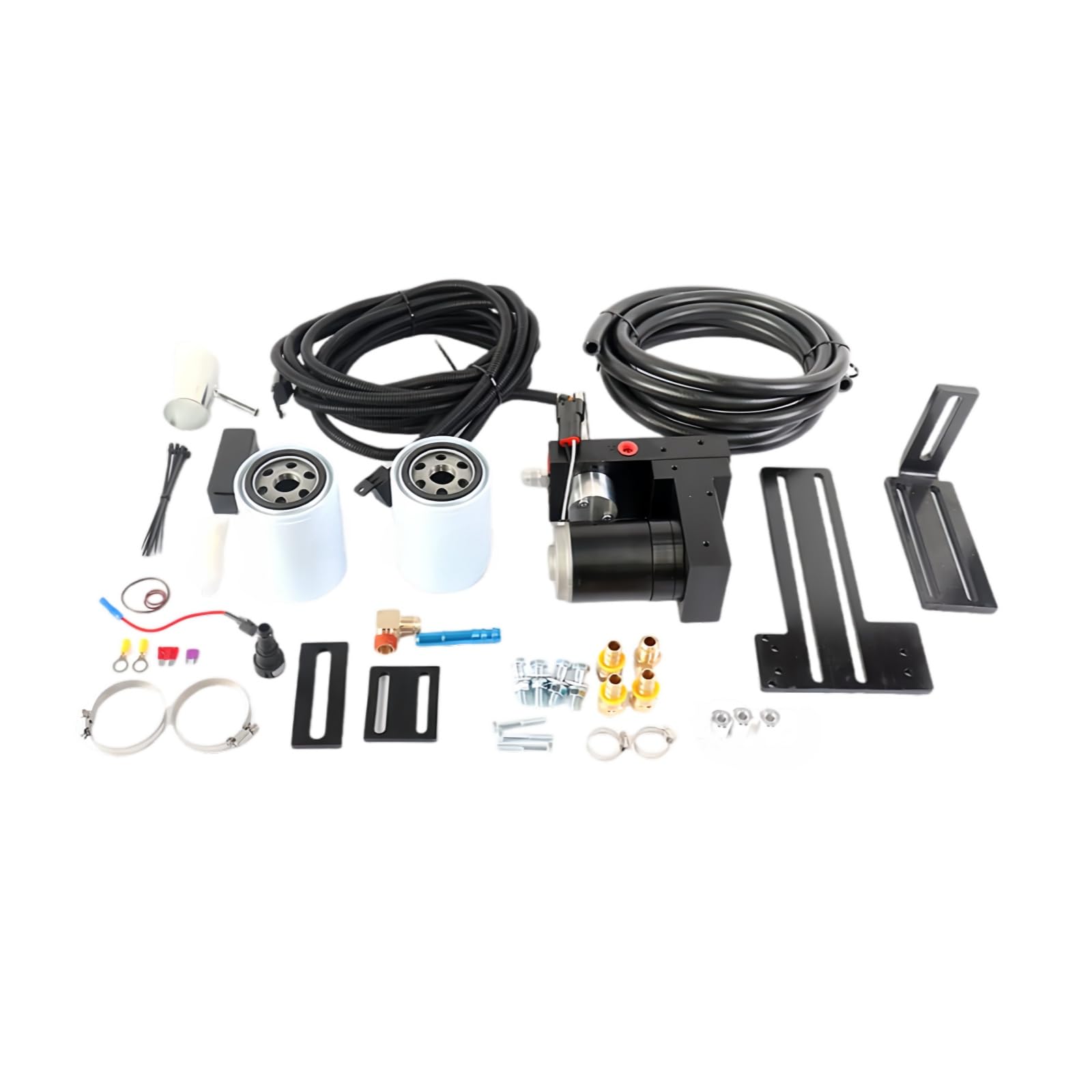 165GPH TSC10165G Diesel Fuel Lift Pump System Kit Fits for 2001-2010 Chevy Diesel 6.6L V8 Replace parts