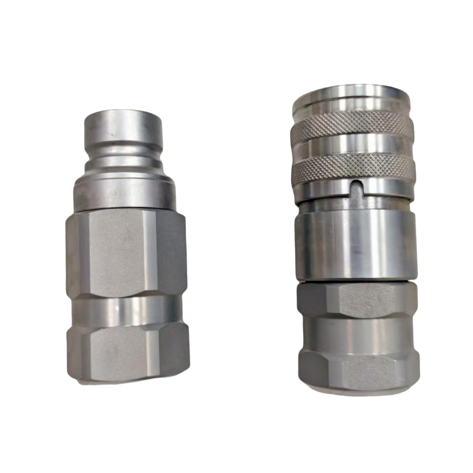 AT312470 KV14216 Hydraulic Male Female Flat Face Coupler Kit Compatible with John Deere 110 240 250 260 270 315 317 320 325 328 332 244J 304J 310G 310SG 315SG 318D 320D 324J 325K 410G 710G