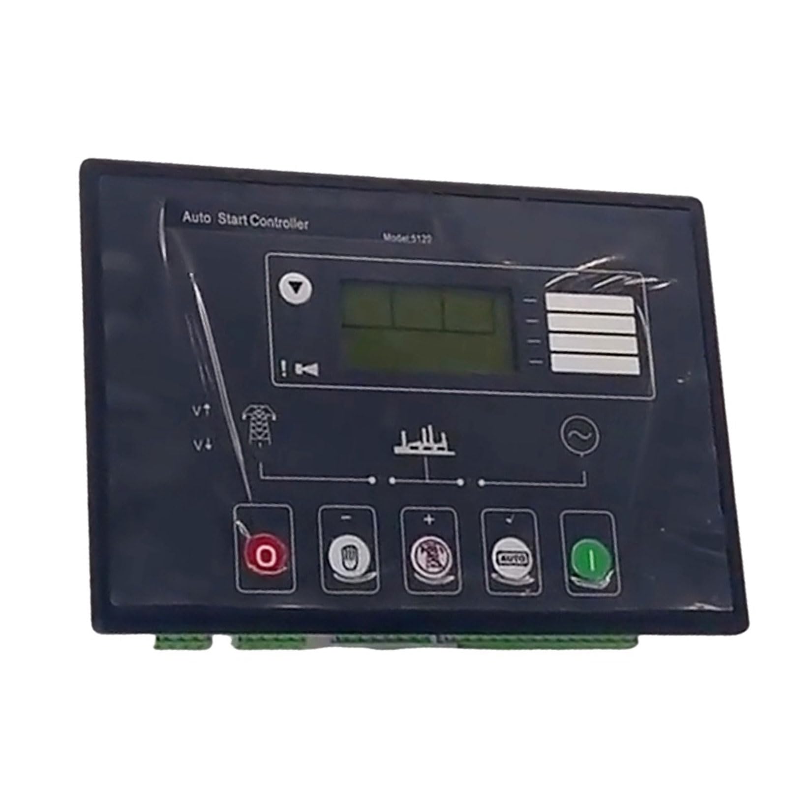 DSE5120 Auto Controller AMF ATS Controller Module Control Panel Fits for Generator Genset Alternator Replace parts