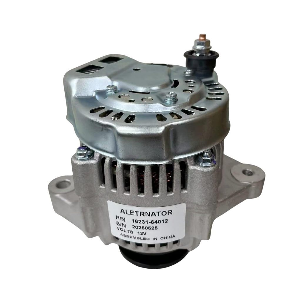 Alternator 16231-64012 16241-64012 Compatible with Kubota V1505-T Engine