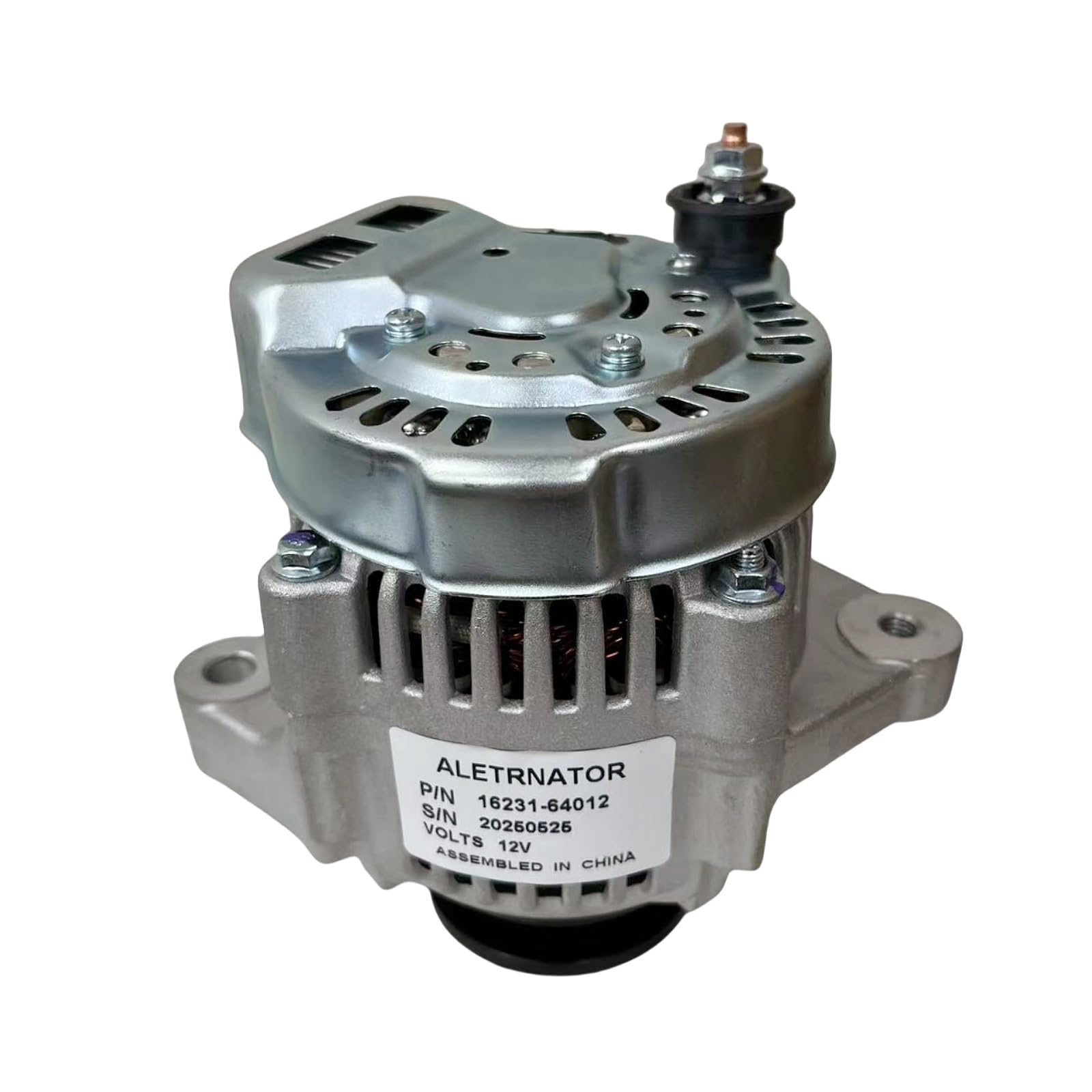 Alternator 16231-64012 16241-64012 Compatible with Kubota V1505-T Engine