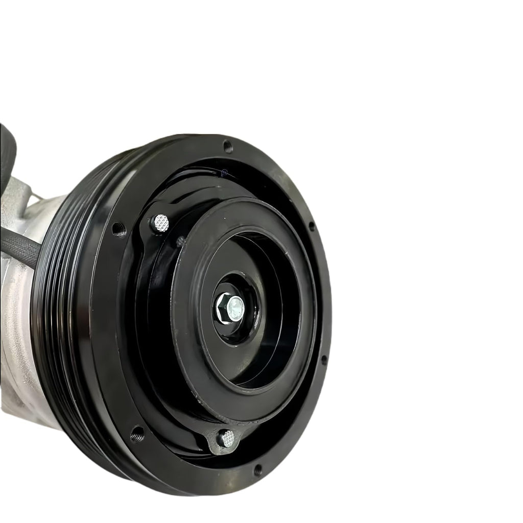 Sgaorcpas A/C Compressor 2208-6013B for Doosan Loader DL200 DL220 DL250 MEGA160 MEGA200-V Excavator DX140LC S150LC-7B SOLAR130LC-V
