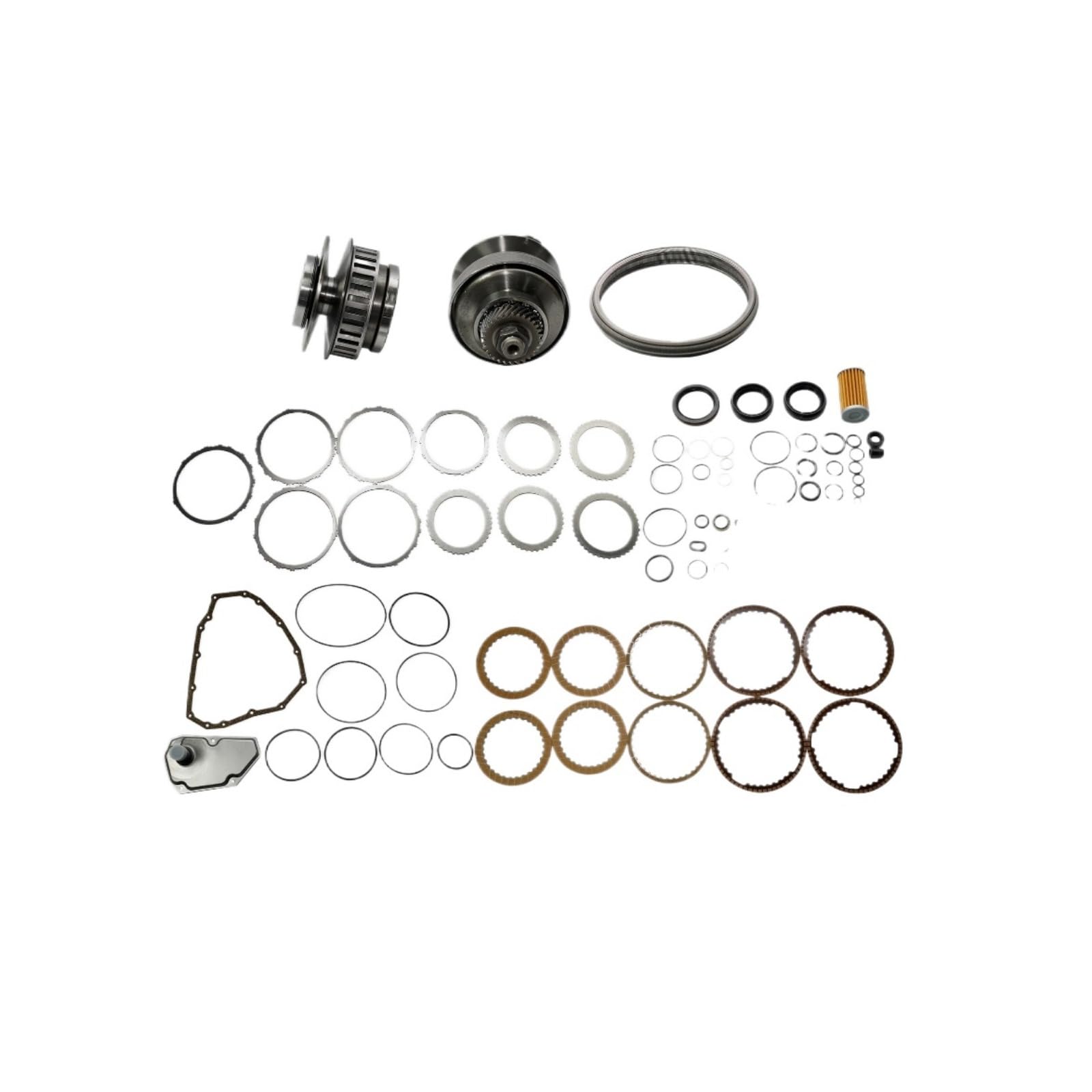 JF015E RE0F11A Transmission Master Rebuild Kit & Pulley Set W/ Belt Fits for Nissan