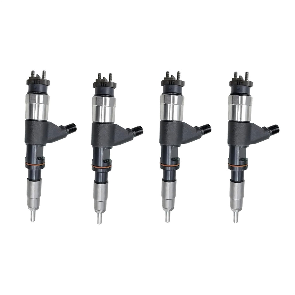4PCS Common Rail Injector 095000-6310 RE530362 RE531209 RE546784 SE501925 Fits for John Deere 4.5L 6.8L for Reman 4045T 6068T S350 200DLC