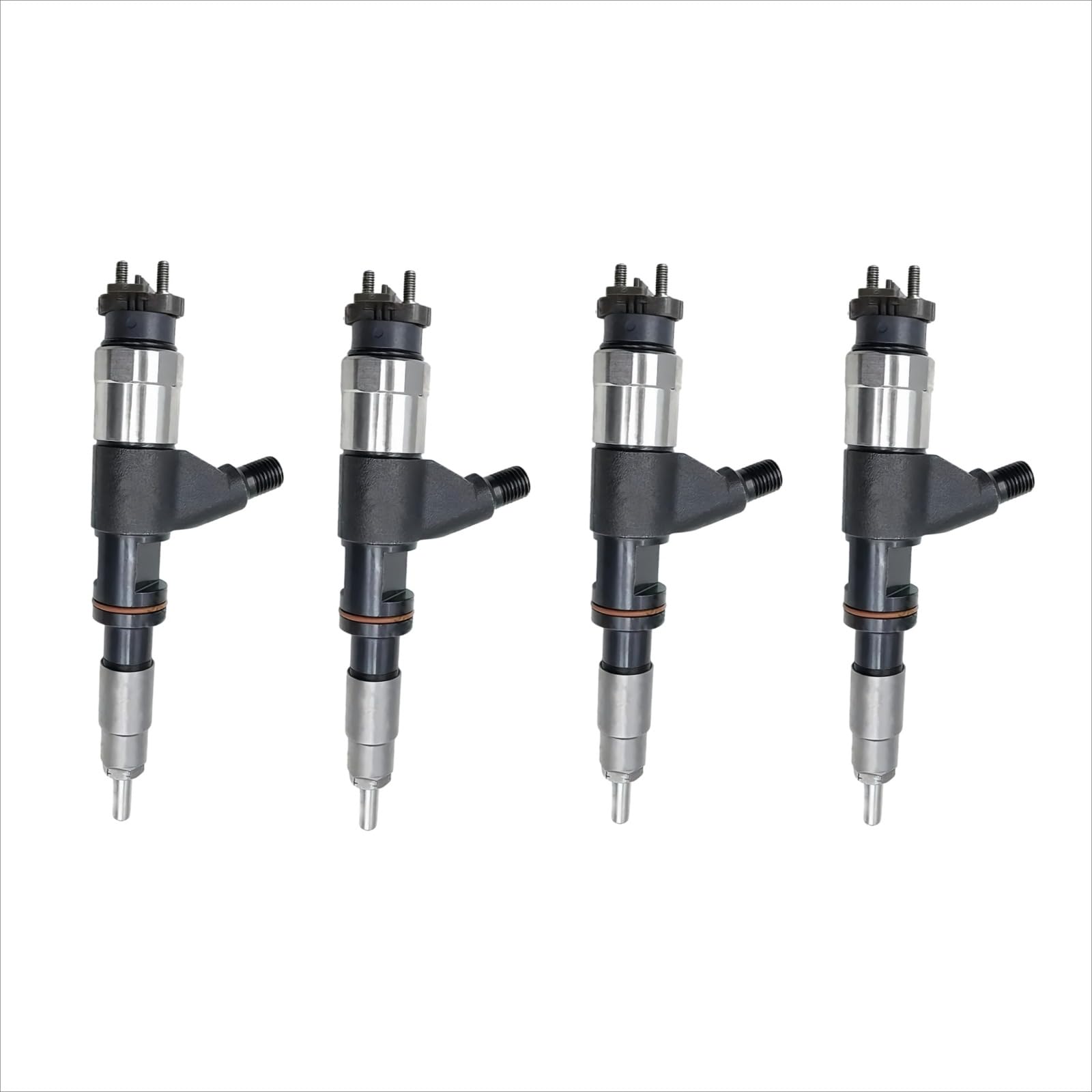 4PCS Common Rail Injector 095000-6310 RE530362 RE531209 RE546784 SE501925 Fits for John Deere 4.5L 6.8L for Reman 4045T 6068T S350 200DLC