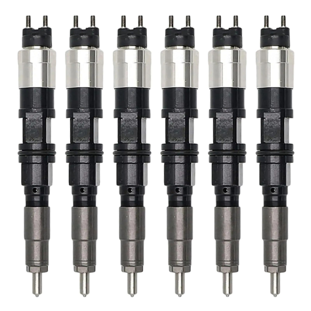 6pcs 095000-6881 RE532216 Fuel Injection Compatible for JD 4.5L 4045 6.8L 6068 Diesel Engine