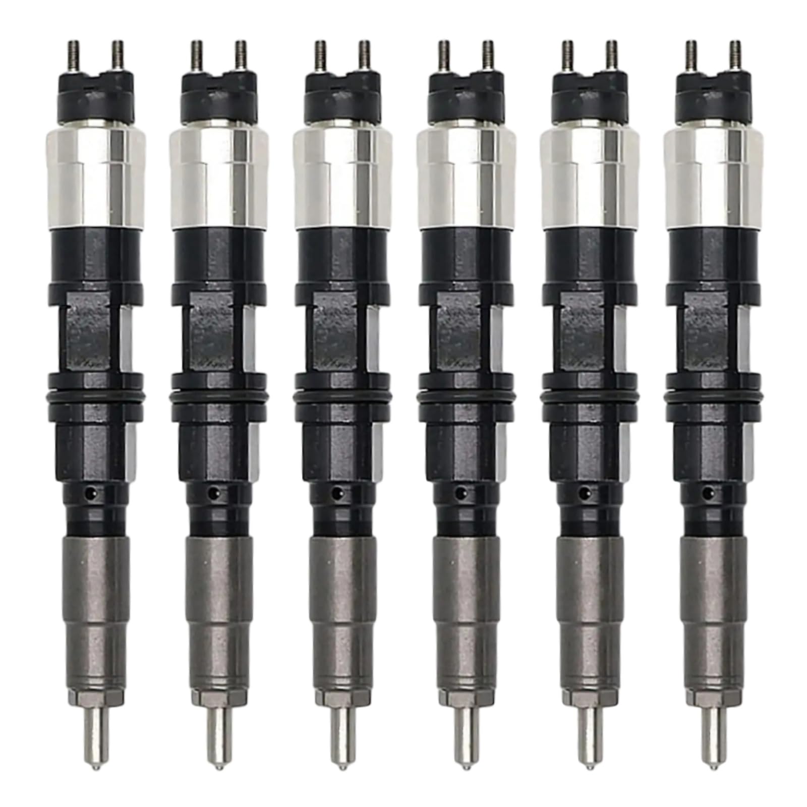 6pcs 095000-6881 RE532216 Fuel Injection Compatible for JD 4.5L 4045 6.8L 6068 Diesel Engine