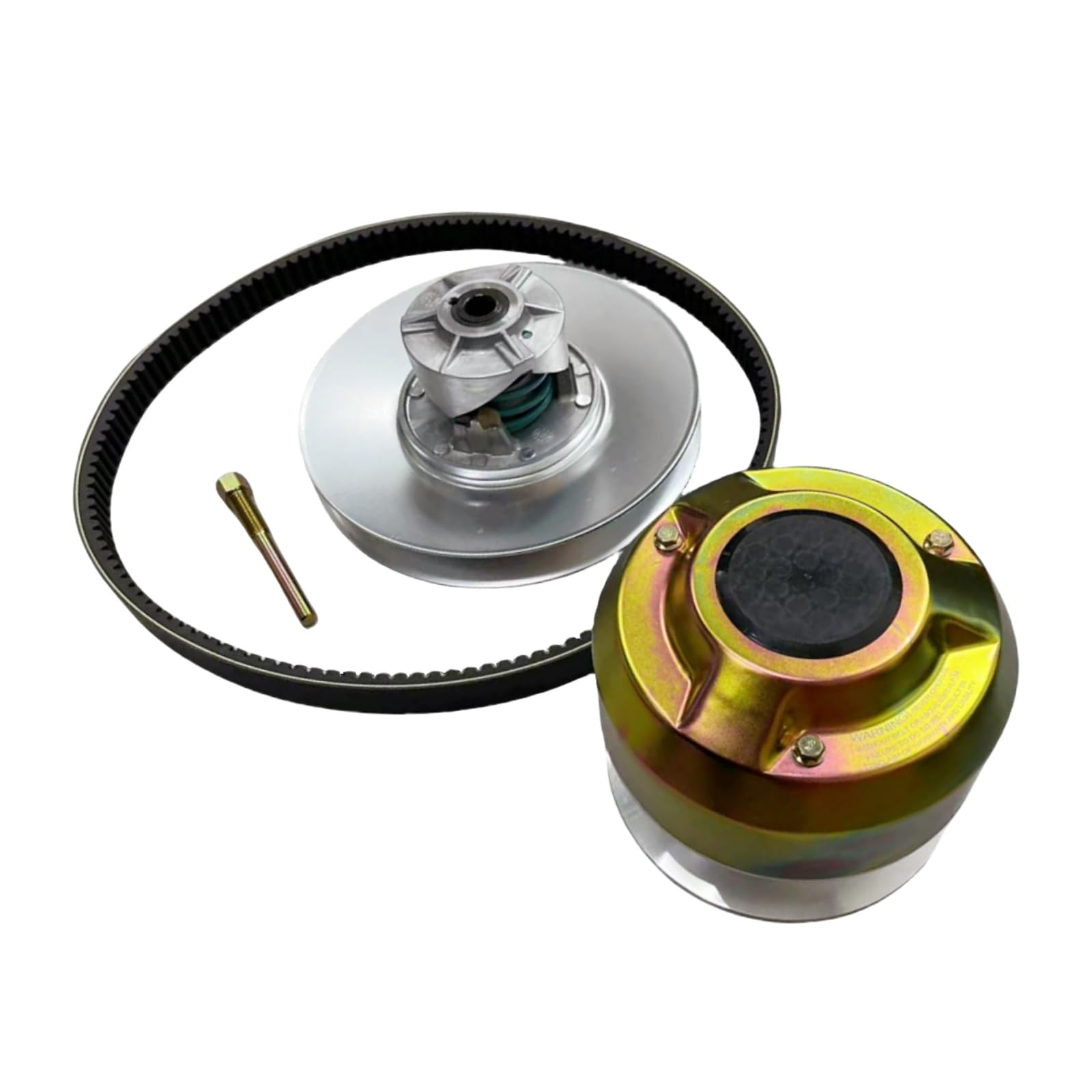 Clutch Kit With Belt AM138487 AM140986 Compatible with Yanmar 3TNV70 Engine John Deere Utility Vehicle 4X2 HPX 4X4 HPX 4X4 Gator 4X2 Gator HPX815E Military 6X4 Gator 6X4 Gator