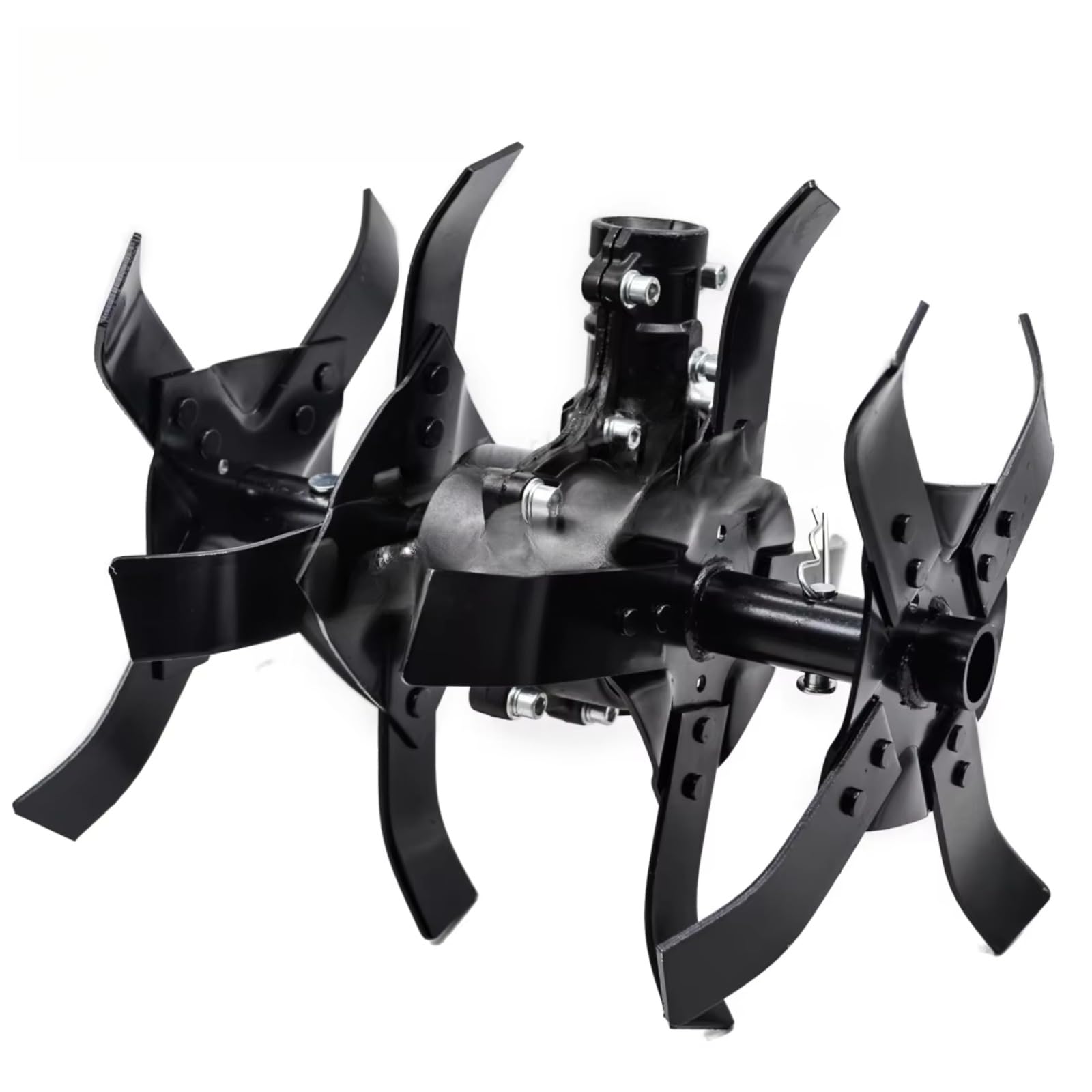 Grass Cutter Cultivator Tiller Attachment 4 Blades 26mm 9T Fits for Brush Cutter Replace parts