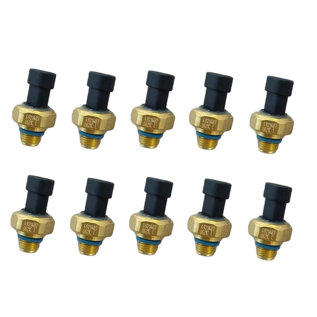10pcs Oil Pressure Sensor 4921511 Fits for Dodge Ram 2500 3500 5.9L Truck 1998 1999 2000 2001 with Cummins N14 M11 ISX L10 Engine 4921487 3080406 3083716 4921511 5011434AA PS407 PS398 53-33690