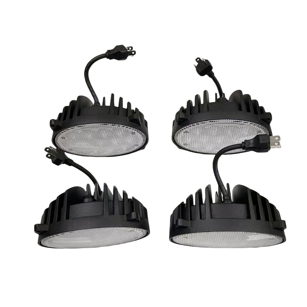 4pcs RE173600 LED Conversion Light Kit Fits for John Deere 8120 8130 8220 8230 8320 8330 8420 8430 8520 8520T 8530 9120 9220 9230 9320 9330 9420 9430 9430T 9520 9520T 9530 9530T 9620 9620T 9630 9630T