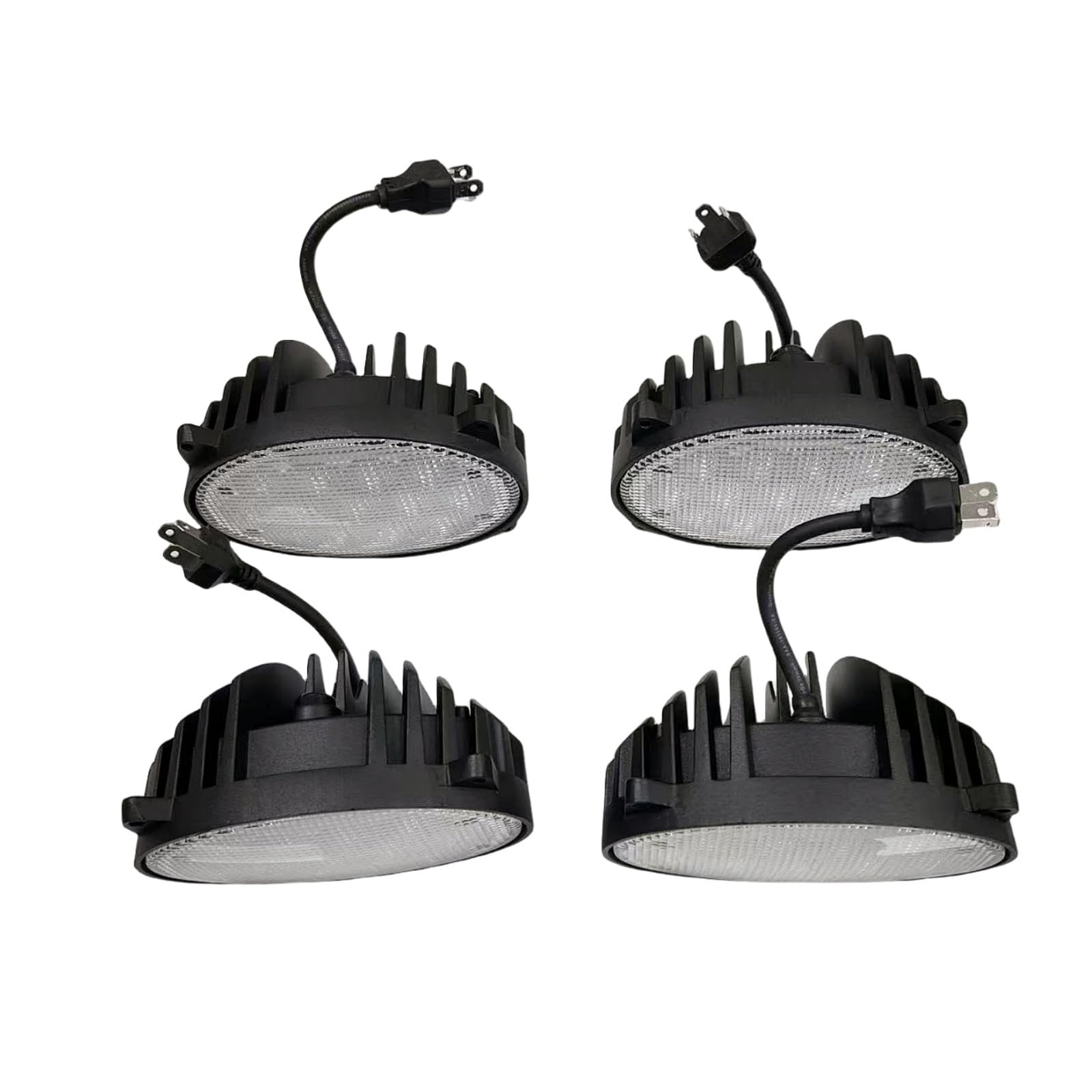 4pcs RE173600 LED Conversion Light Kit Fits for John Deere 8120 8130 8220 8230 8320 8330 8420 8430 8520 8520T 8530 9120 9220 9230 9320 9330 9420 9430 9430T 9520 9520T 9530 9530T 9620 9620T 9630 9630T