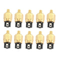 10pcs 09812682 Oil Pressure Sensor Sensor Oil Pressure Switch Fits for Excavator Replacement Accessories