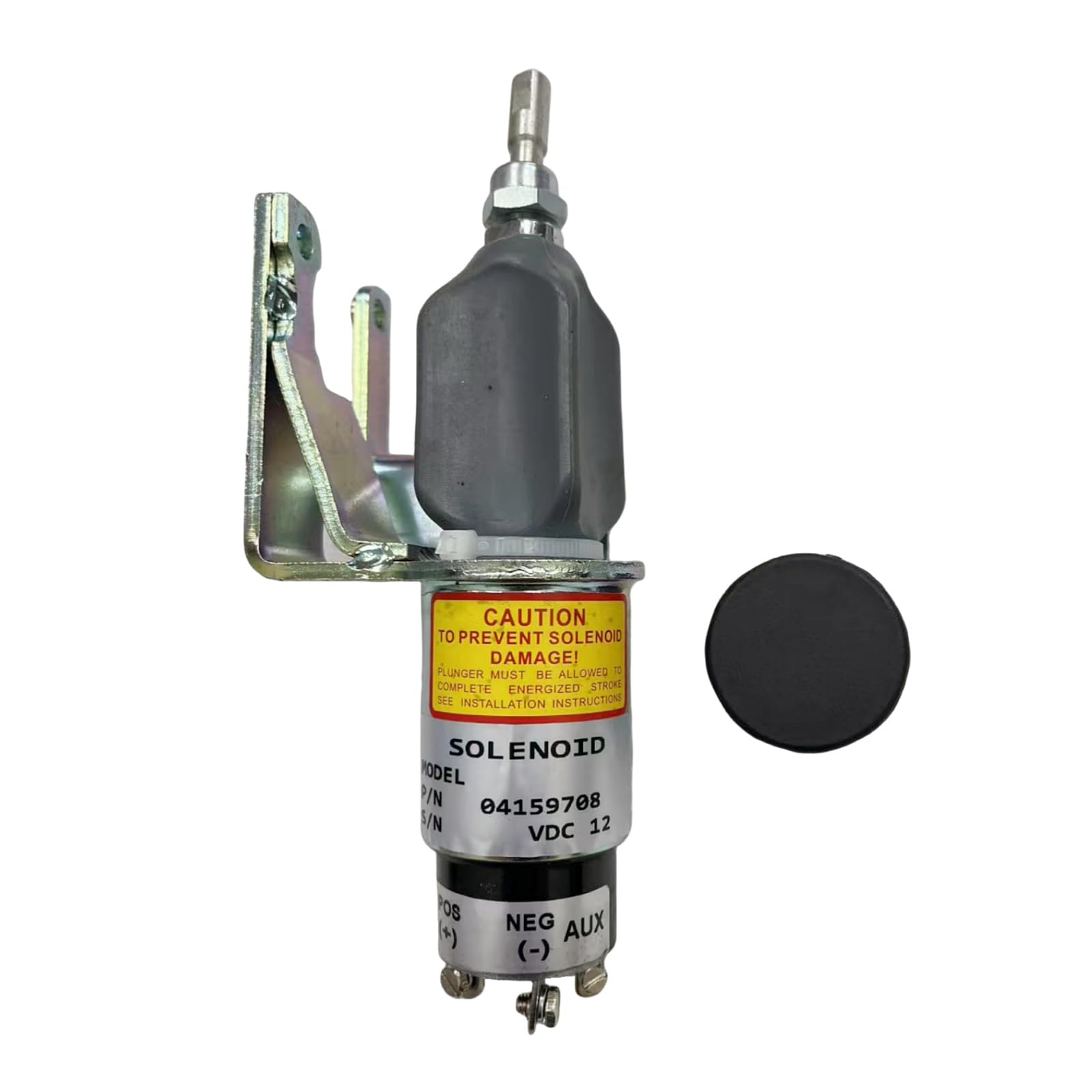 04159708 12V Shutoff Solenoid For Deutz F3L913 F3L912 F4L912 F4L913 BF4L913