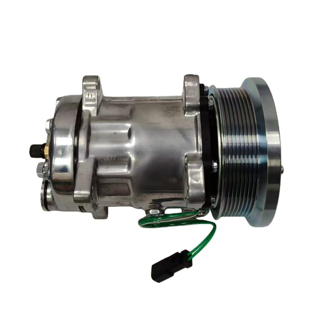 AC Compressor 24V 1419676 1515270 218-0324 Compatible with CAT Excavator 345B 365B 980H 980G 988H