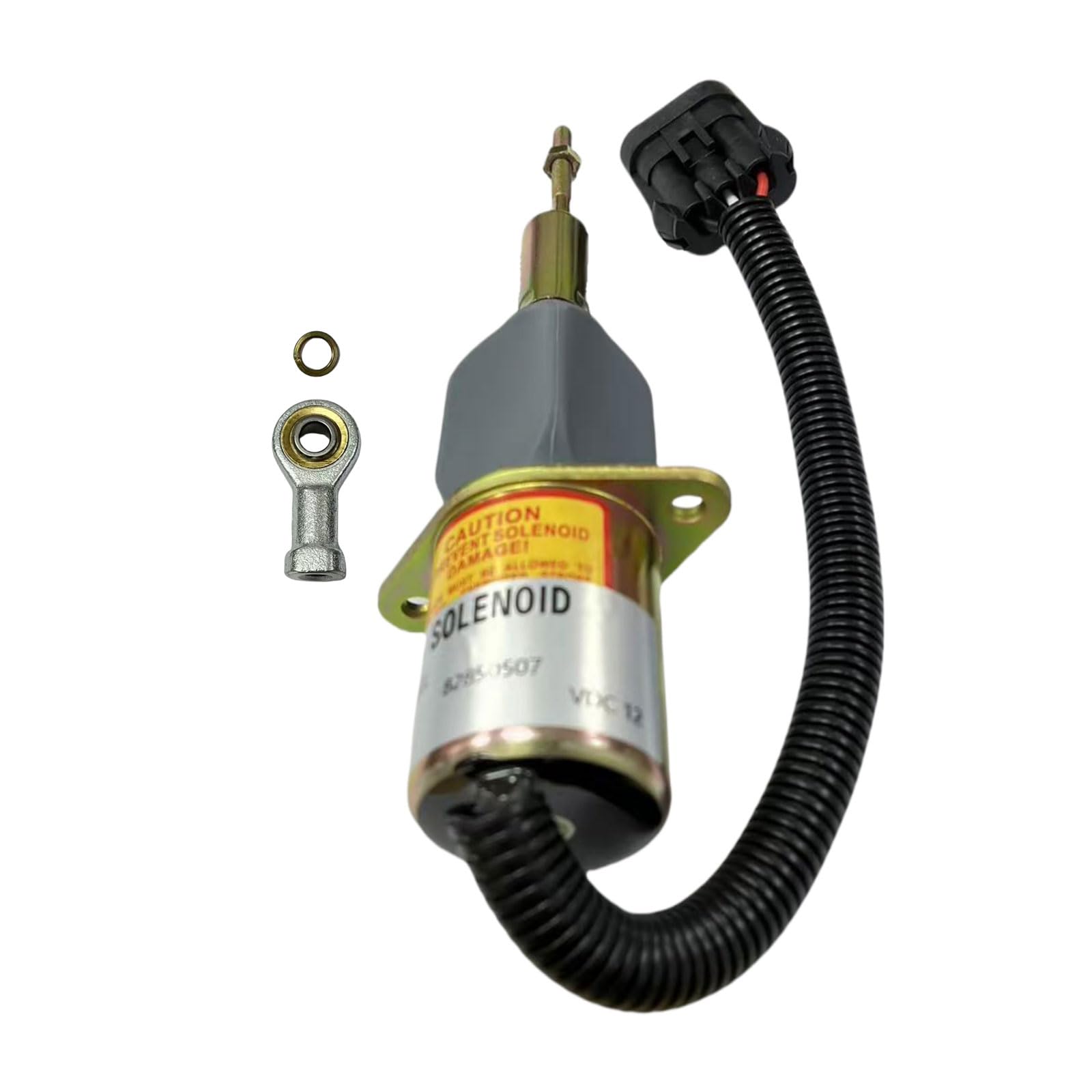 82850507 12V Fuel Shutoff Solenoid Suitable for Ford for New Holland 8670 8670A 8770 8770A 8870 8870A 8970 8970A