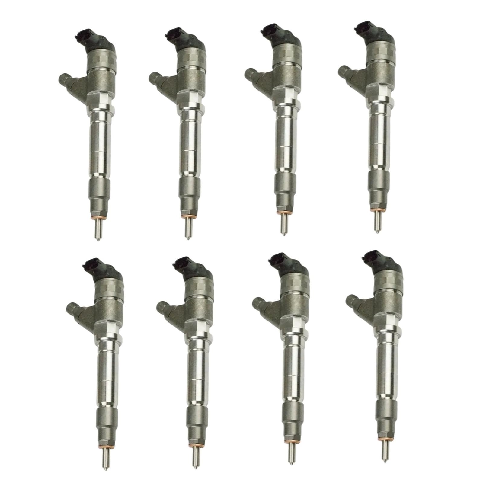 8pcs 0445120042 0986435521 Diesel Fuel Injector Fits for GM Chevy 6.6L Duramax LBZ Engine Savana Express 2500 3500 Silverado Sierra 2500 HD 3500, 2006-2007
