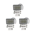3pcs AL152328 RE269110 AL152329 Headlight Compatible with JD Tractors 5045D 5045E 5055D 5055E 5065E 5075E 6100D 6110D 6115D 6125D 6130D 6140D 5105ML 6120 9220 6320