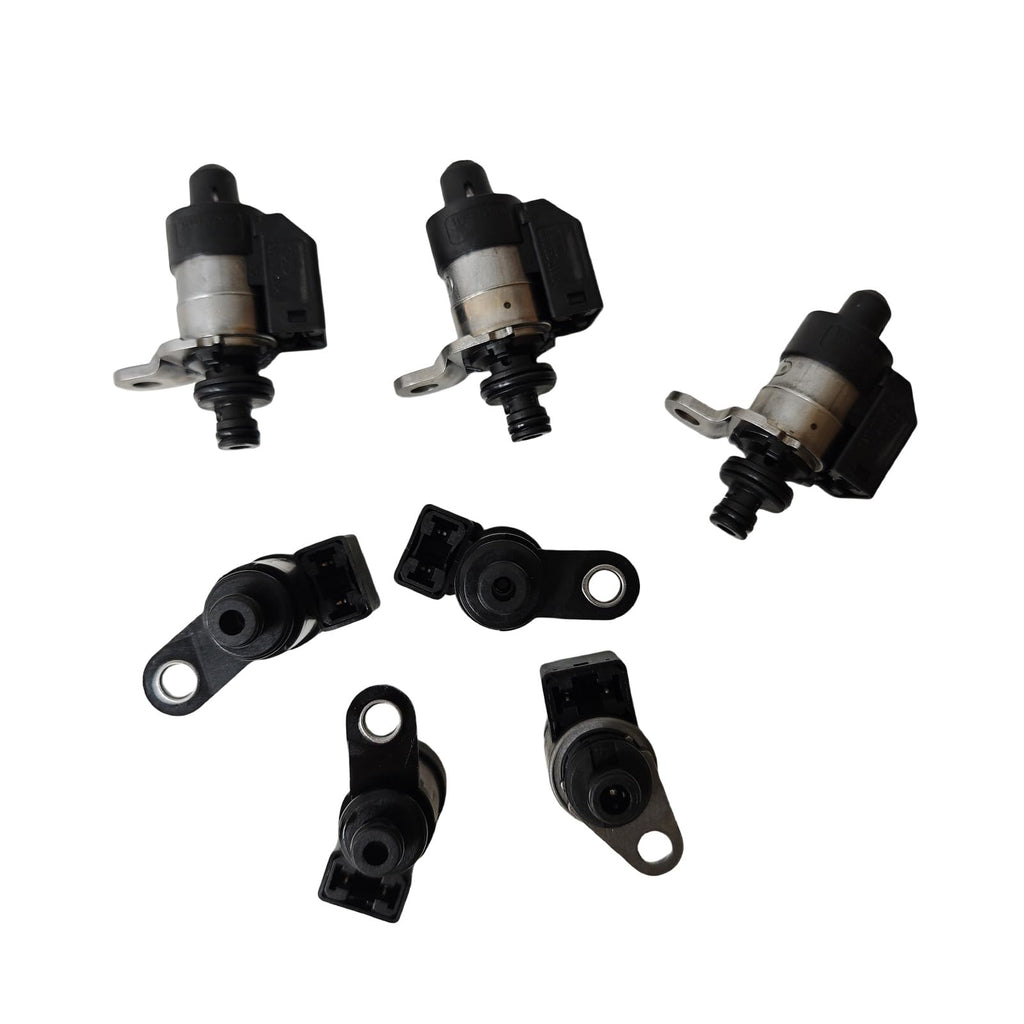7pcs RE5R05A Transmission Solenoid Kit Fits for 2004-2009 2010 Nissan Titan V8 5.6L Engine , Replace OE 63431A-U 31941-1FX02