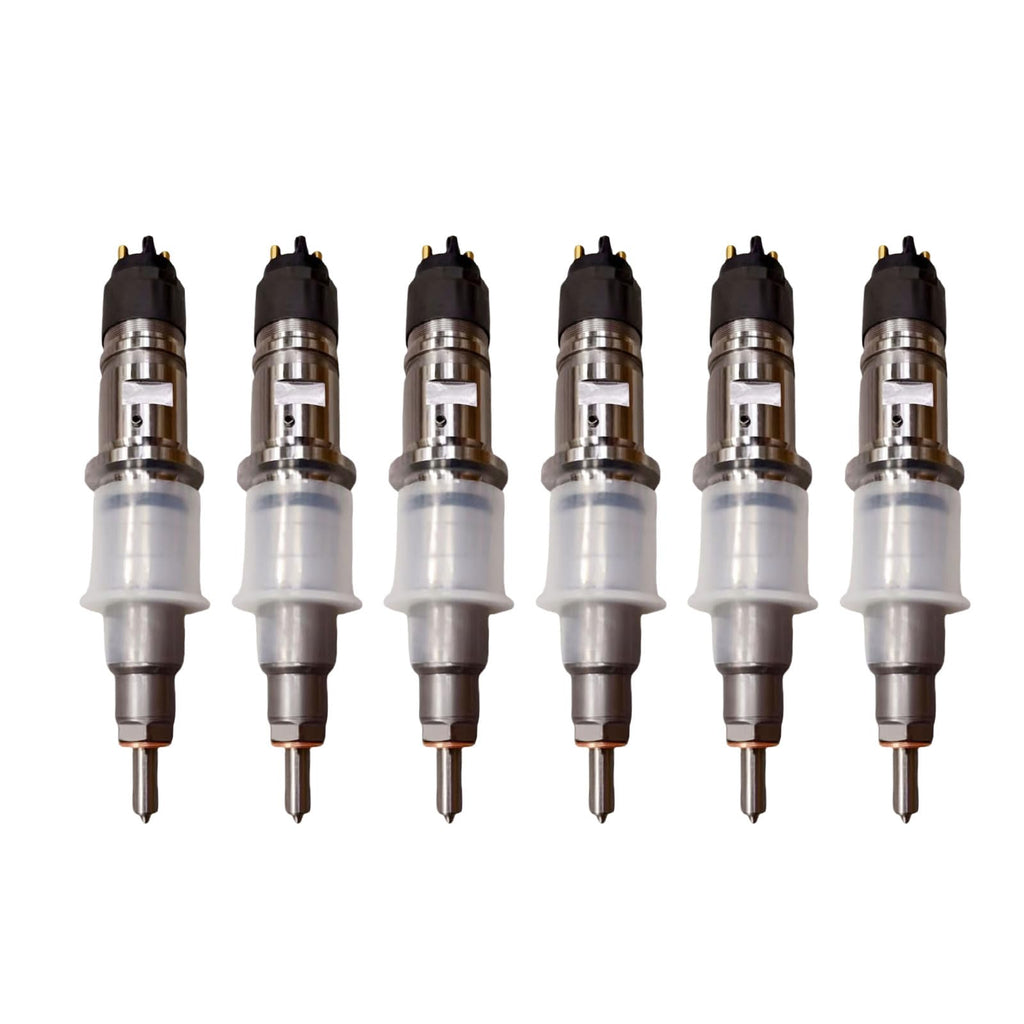 6PCS Fuel Injector Fits 0445120177 5254261 for Cummins QSB4.5L QSB6.7L ISB6.7L Engine 0445120177 5254261