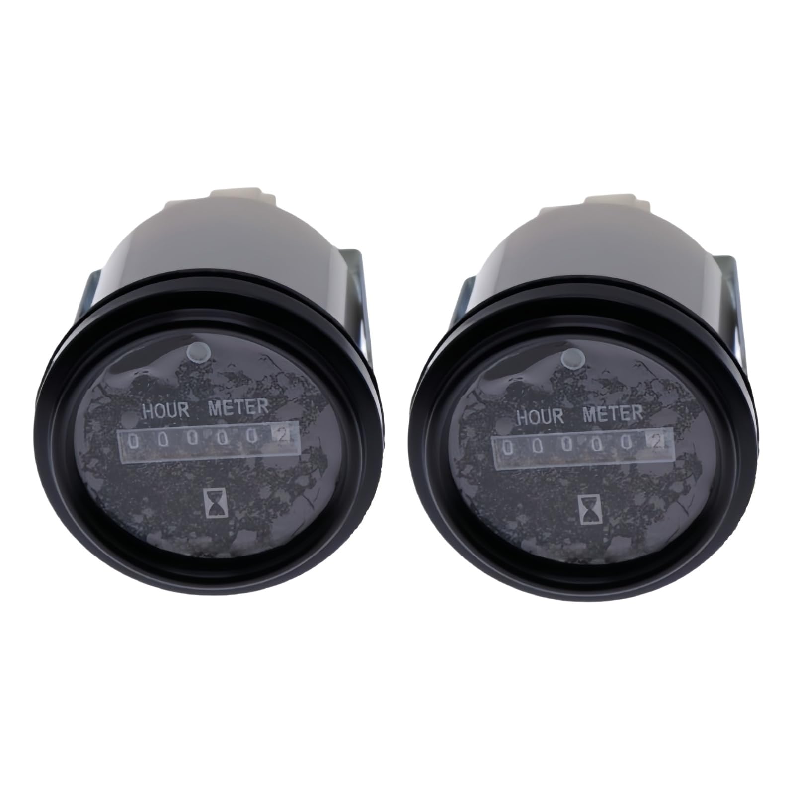 2PCS 00000698 Hour Meter Fits for Scissor Lifts JCPT1614HD JCPT1612HDB JCPT1612HDS JCPT1412HD