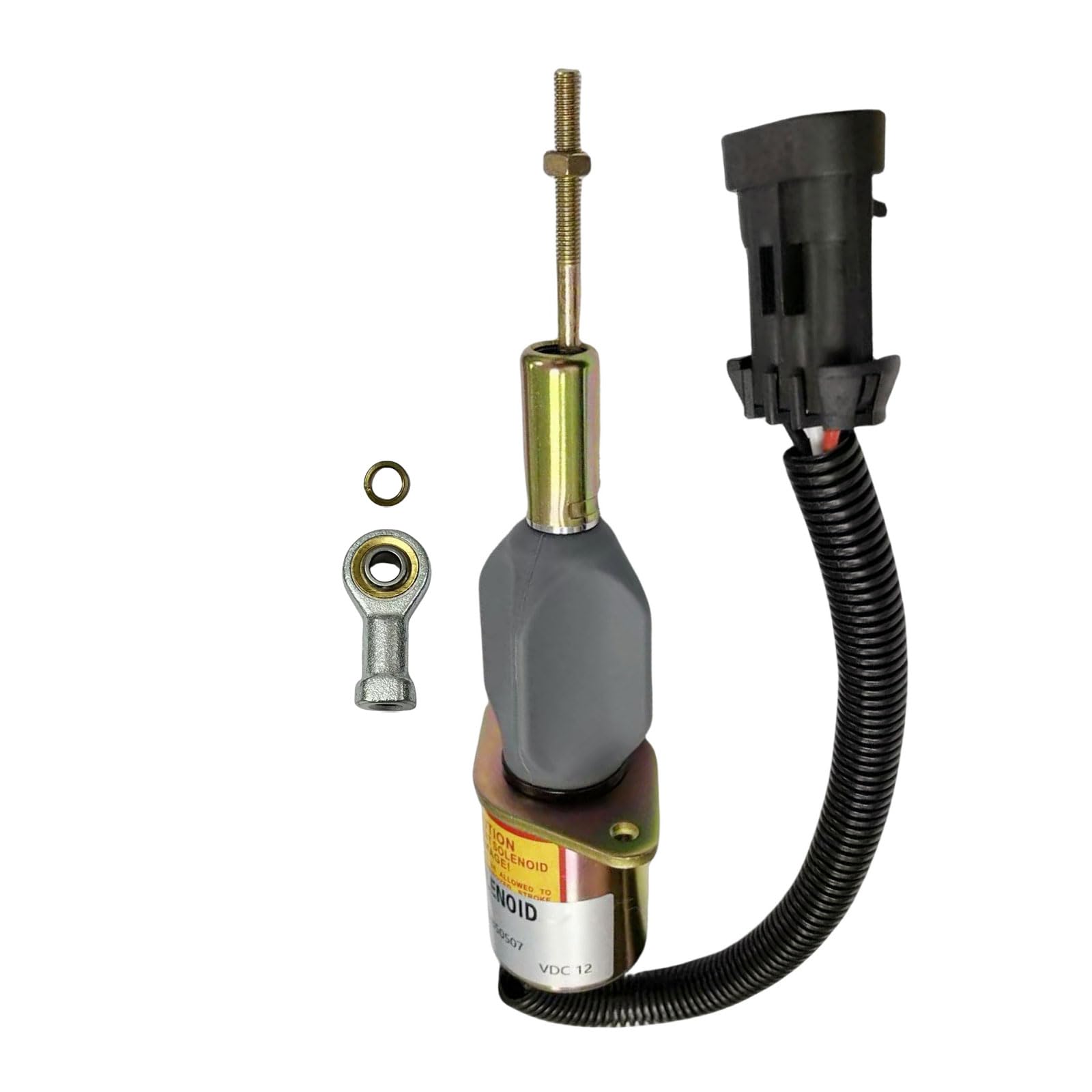 82850507 12V Fuel Shutoff Solenoid Suitable for Ford for New Holland 8670 8670A 8770 8770A 8870 8870A 8970 8970A