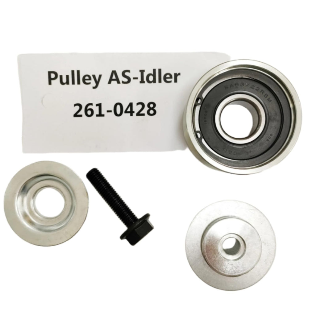 Idler Pulley 261-0428 2610428 2637A003 Fits for Caterpillar Engine C4.4 C6.6 C7.1