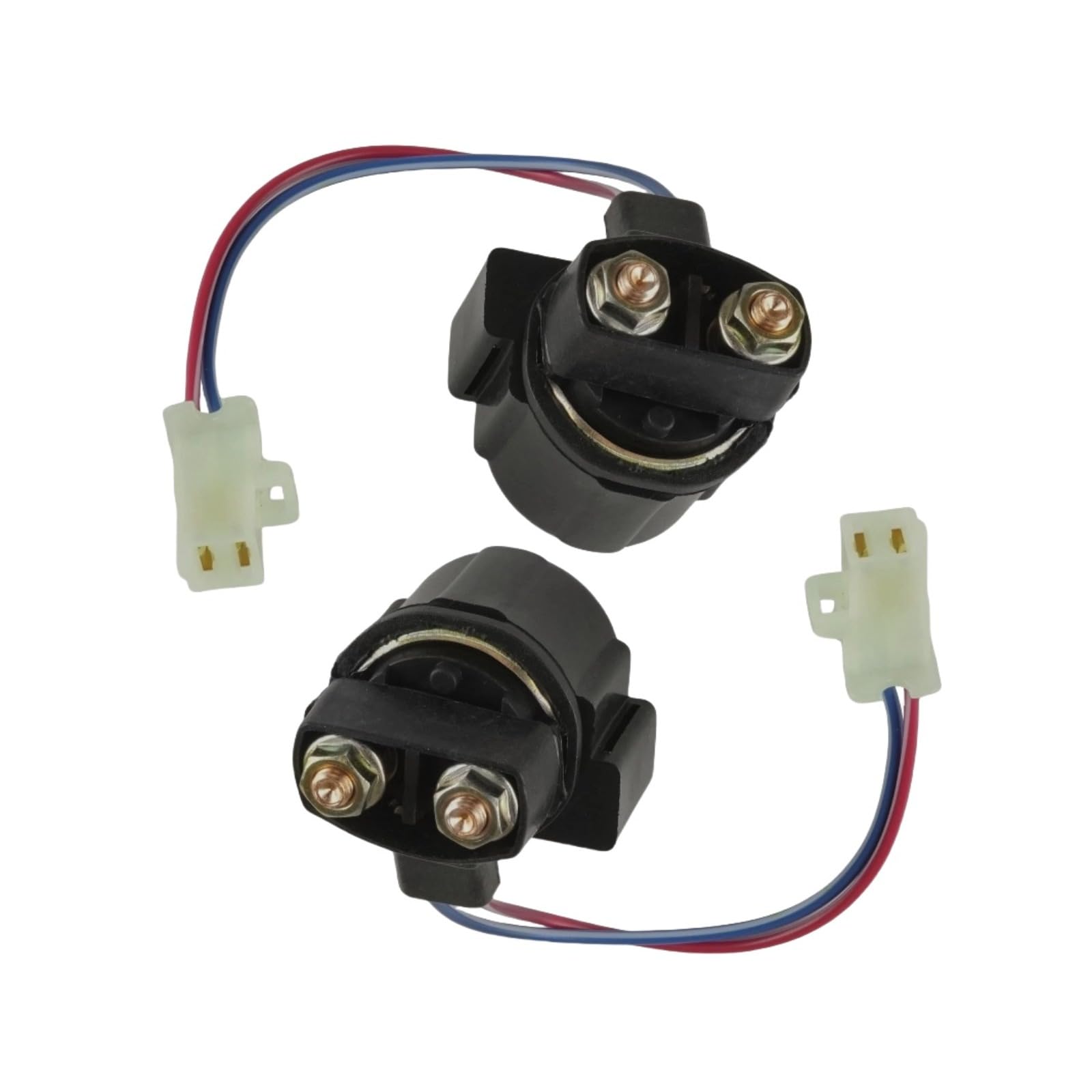 2PCS Starter Relay Solenoid 22U819400000 22U819401000 Fits for Honda for Fourtrax 250 TRX250 1985-1987