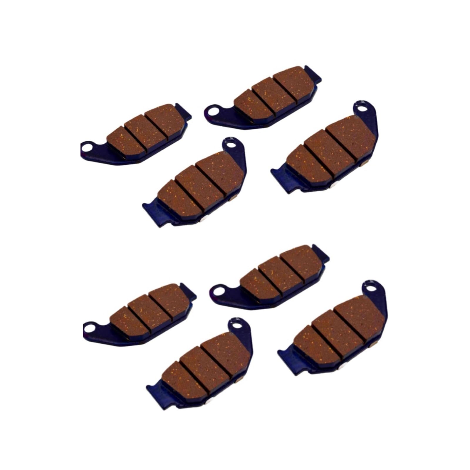 8PCS Rear Brake Pads 06435-K26-921 06435K26921 Fits for Honda for Grom 125 ABS 2014-2023