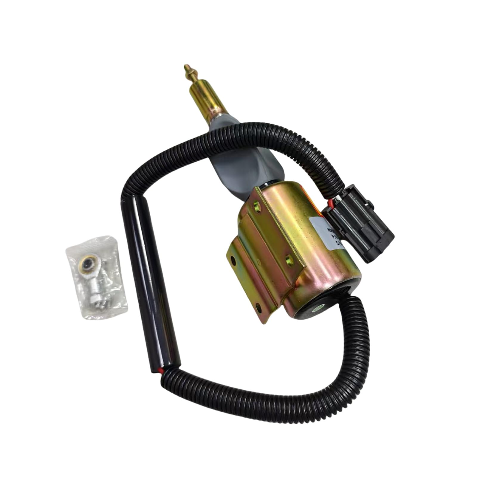 New Re502473 Sa-4257-12 3926411 Sa425712 Fuel Shut-Off Solenoid Compatible With John Deere Applications