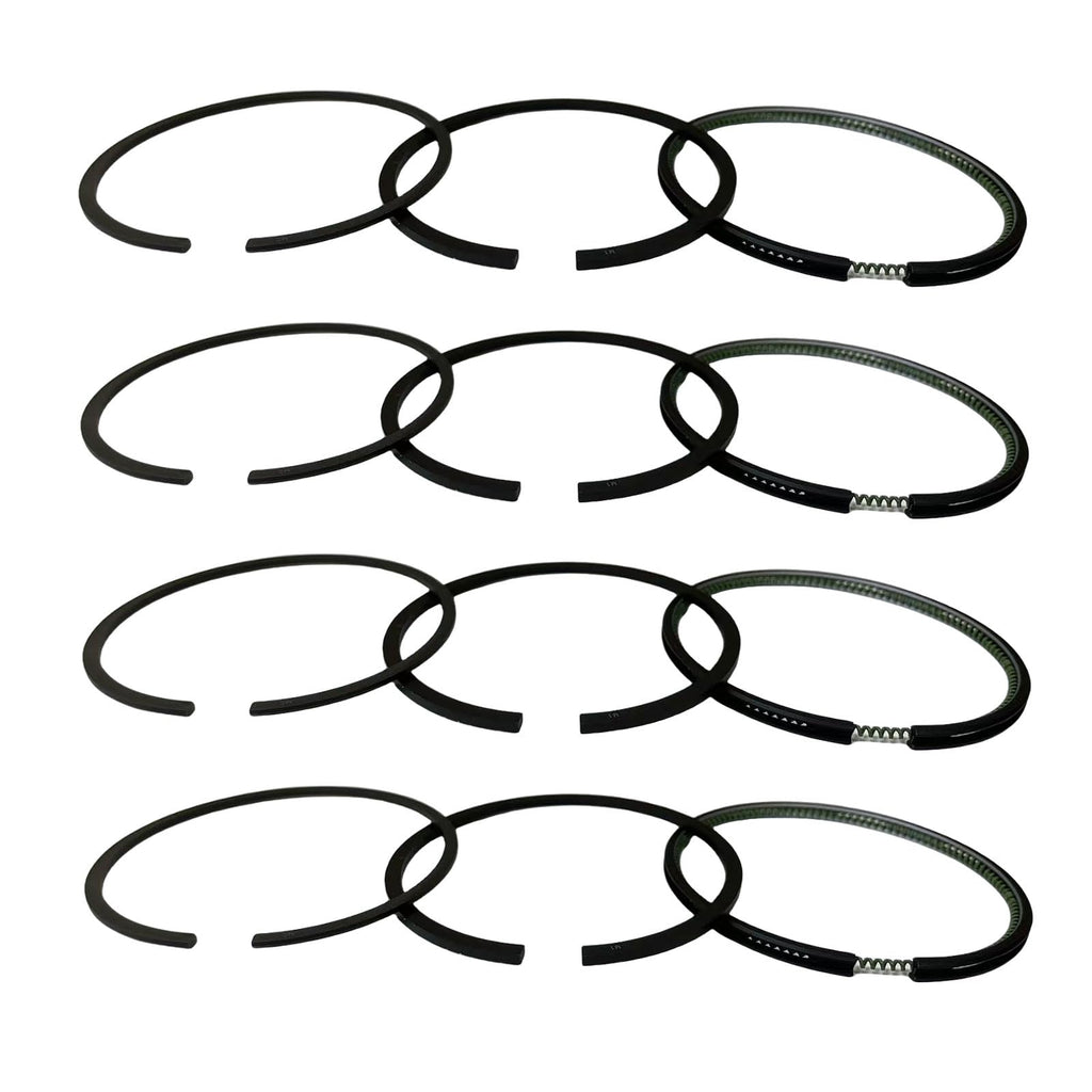 4 Sets C240 Piston Rings Compatible with Isuzu TCM Komatsu FD15 FD20 Forklifts & Truck Replacement