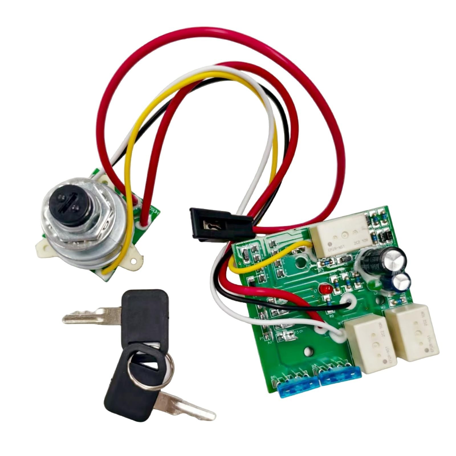 Ignition Switch Module with Keys  AM127824 AM132500 AM128754 AM130341 Fits for John Deere LX255 GT245 LX277 GT235 GX255 345 Replace parts