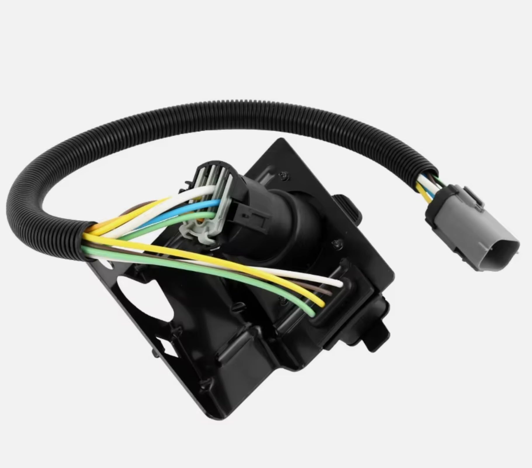 2C3Z-13A576-DA 4 & 7 Pin Trailer Tow Wiring Harness Connector Fits for 2002-2004 Ford F250 F350 Super Duty Replace parts