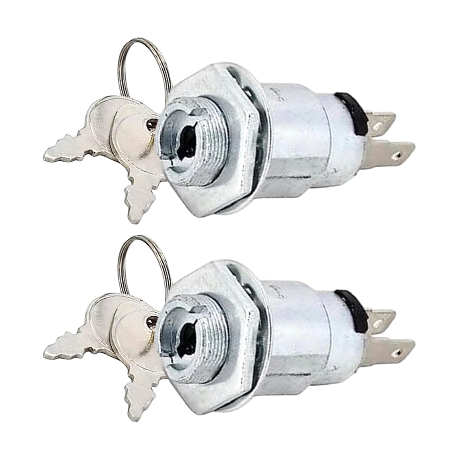 2PCS Ignition Switch with 2 Keys 430-029 Fits for Ariens 02456500 52406900 ST824 ST1032 ST1236 ST1028 Fits for Exmark 403121 Replace parts