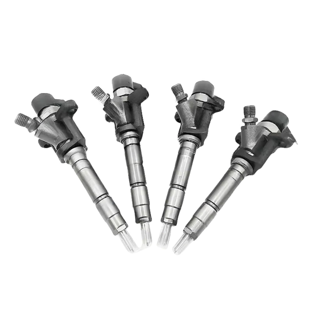 4PCS Diesel Fuel Injector 0445120090 Common Rail Fuel Injector Compatible with Mitsubishi MMC-NFZ & Mercedes-Benz