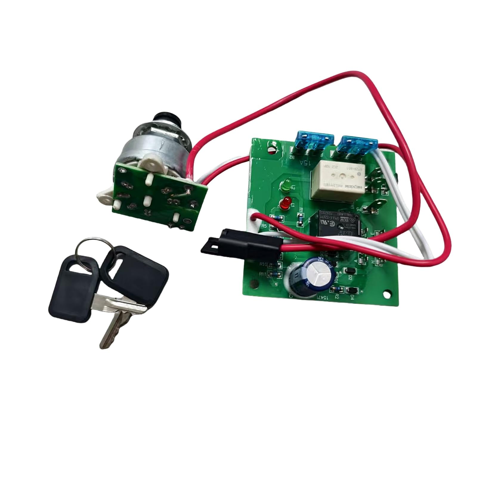 Ignition Switch Module W/Key AM115471 AM136681 Fits for John Deere 415 425 445 455