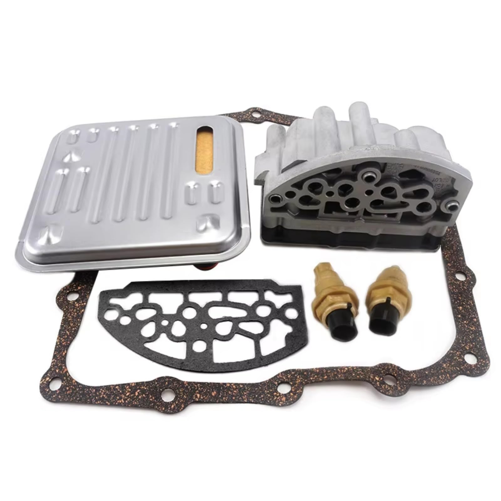 5140429AA-G Paper Gasket 04800878 + Oil Filter + Cork Gasket + 04800879 Speed Sensor - Yellow Used Fits for Dodge Chrysler A604 Replace parts