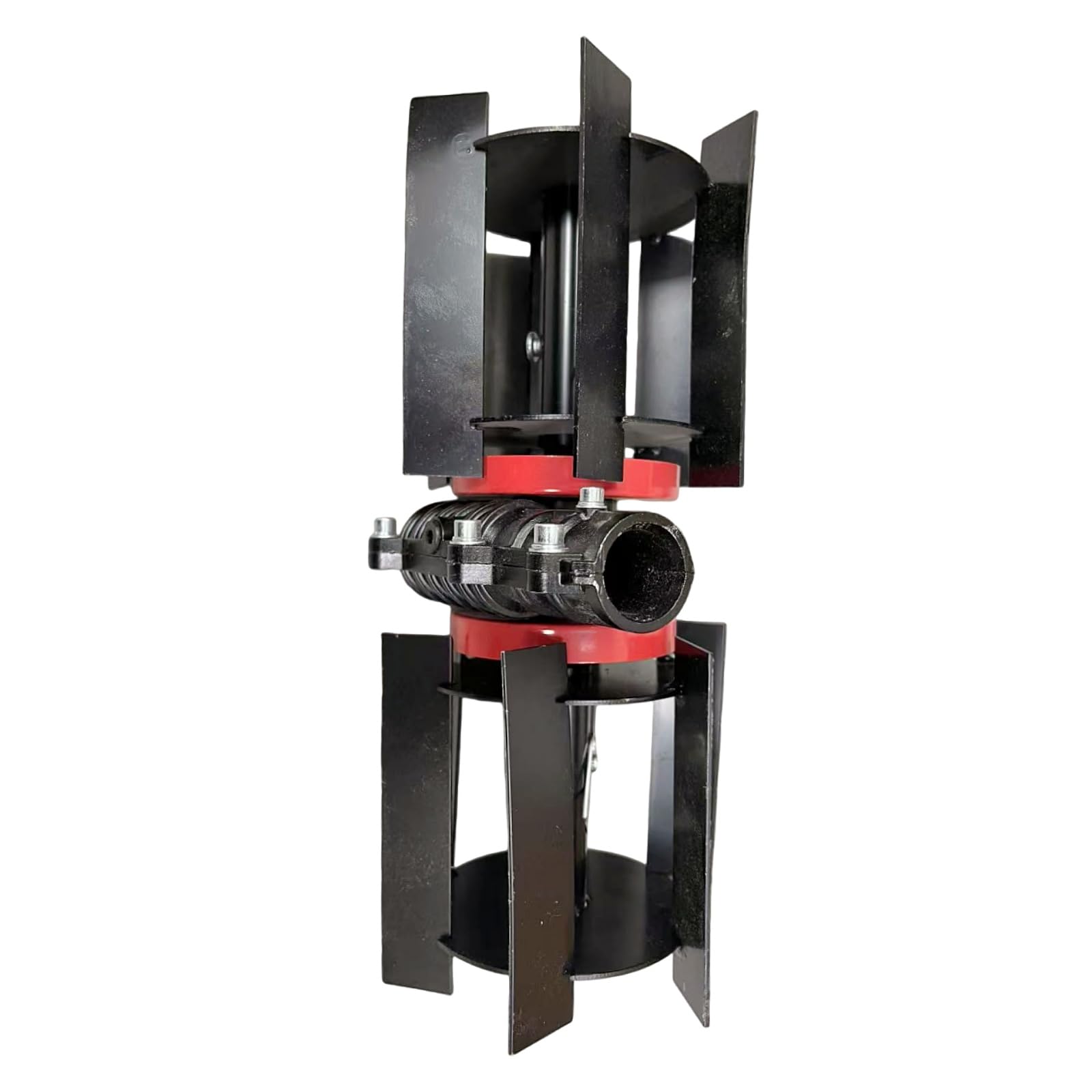 Grass Cutter Tiller 6 Blades 26mm 9T Tiller Cultivator Head Fits for Brush Cutter Grass Uprooter Weeding Replace parts