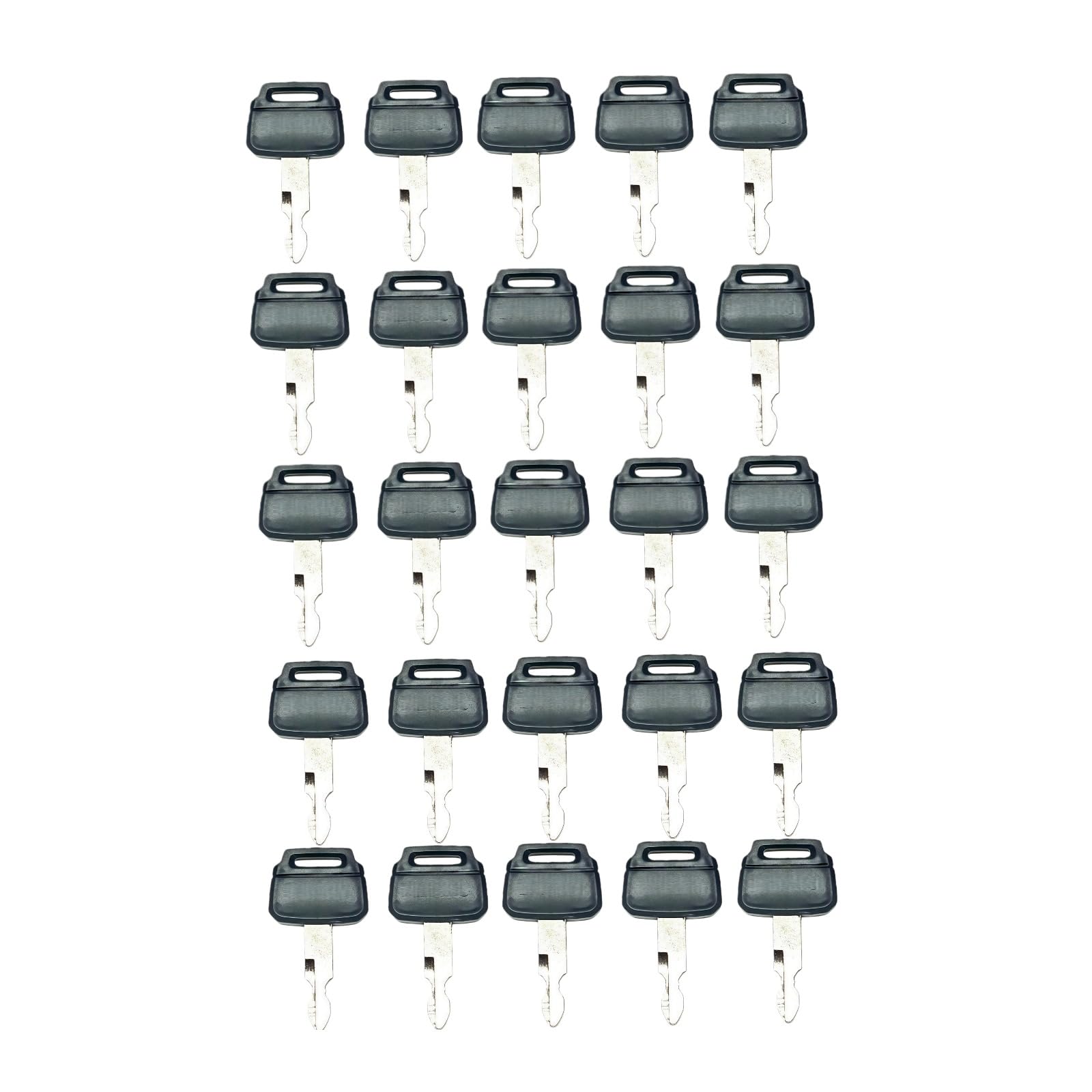 25PCS Ignition Keys Fits for Case Excavator for Kawasaki Wheel for Loaders for Gehl Yutani
