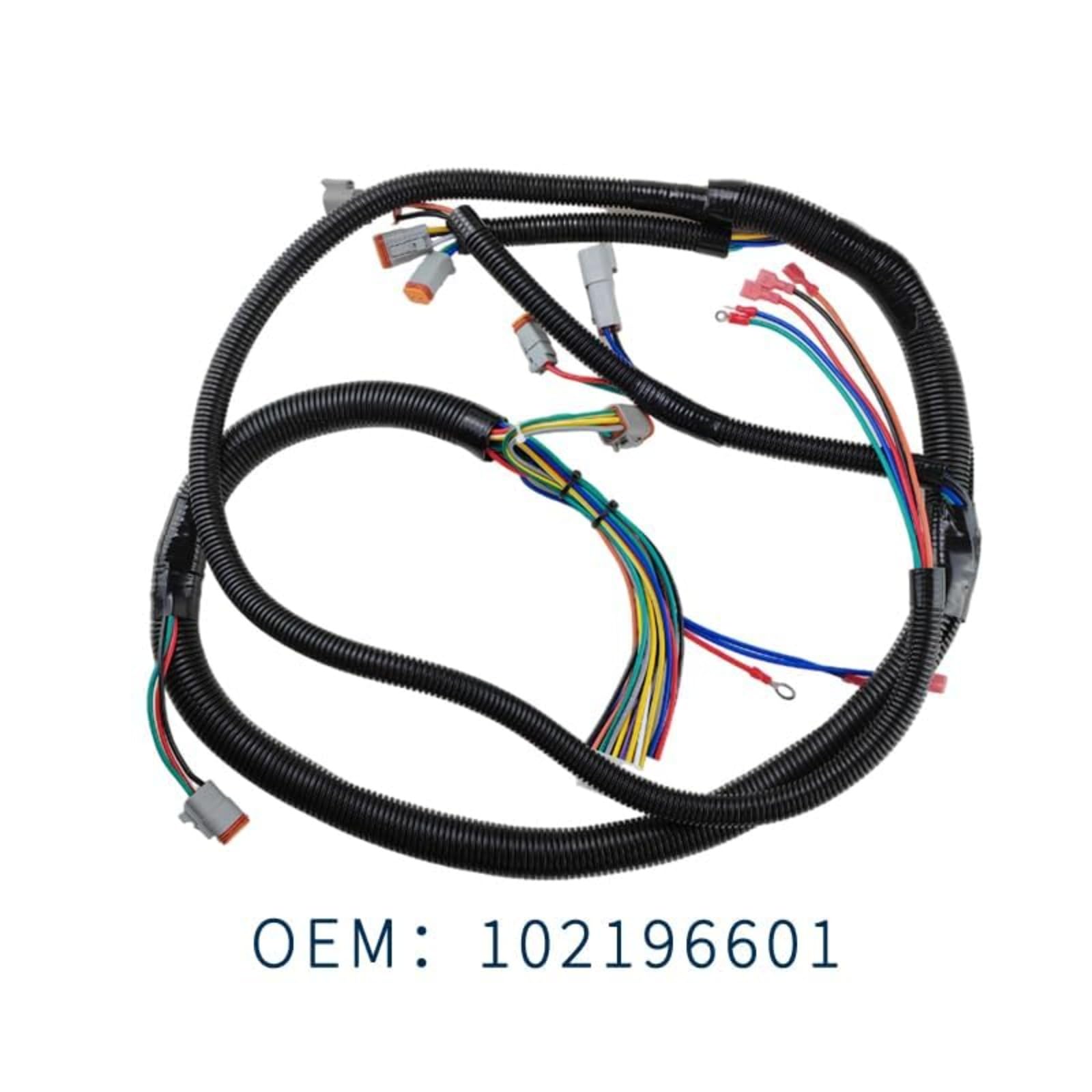 102196601 Golf Cart Parts Accessories Main Controller Wire Harness Kit Cable Assembly compatible with Club Car DS 1510A-5251 Golf Car