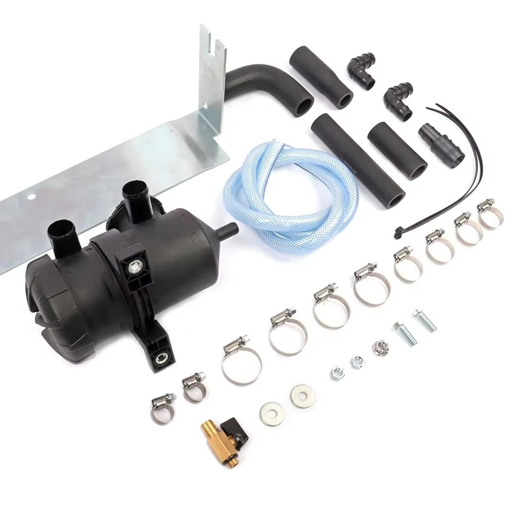 OS-PROV-27 Oil Catch Can Kit Fits for Mitsubishi Pajero NX 3.2L DOHC 2016-2021 Replace parts