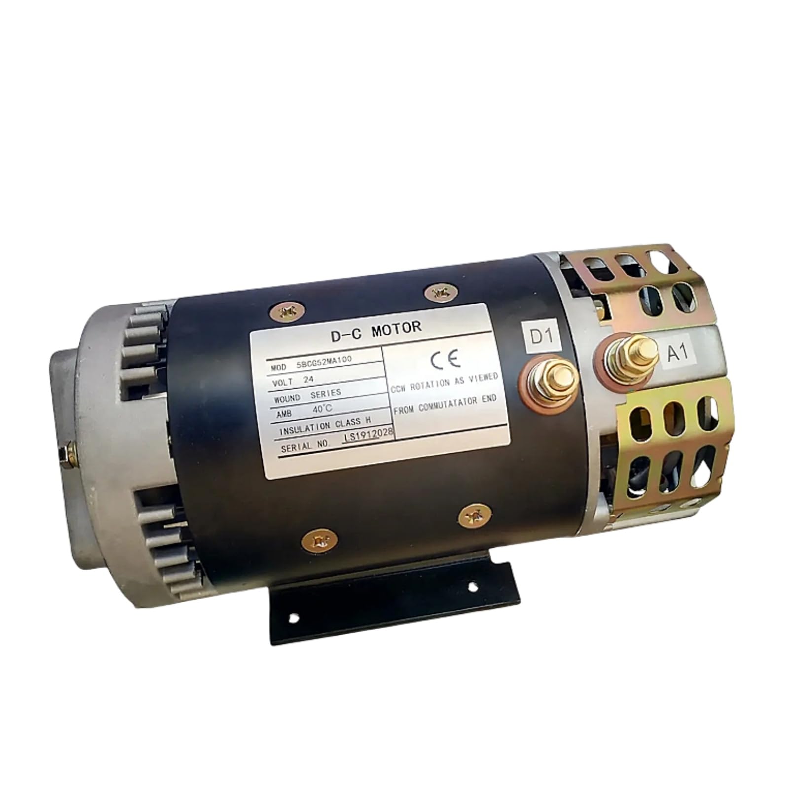 24 Volt DC Motor 105387GT 105387GT 105387 Compatible with Genie Lifts QS-12R QS-15R QS-20R QS-12W QS-15W QS-20W